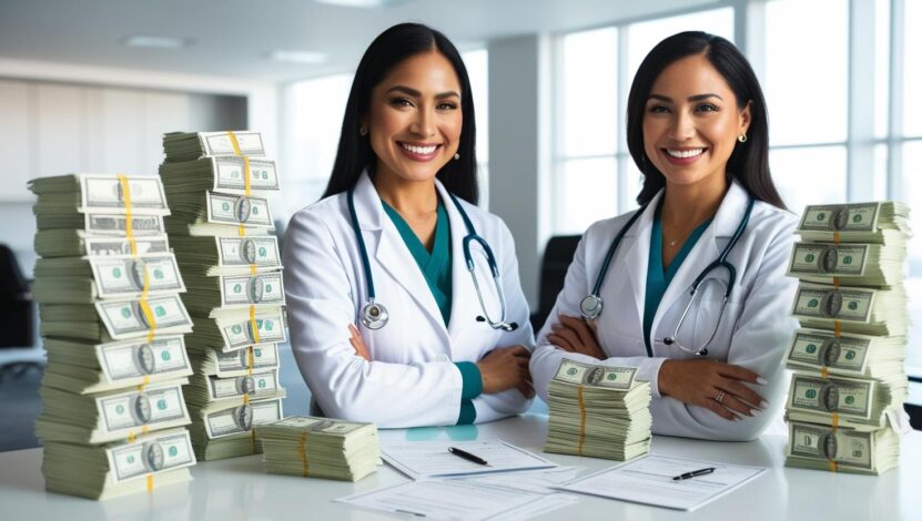 two doctors with a lot of money